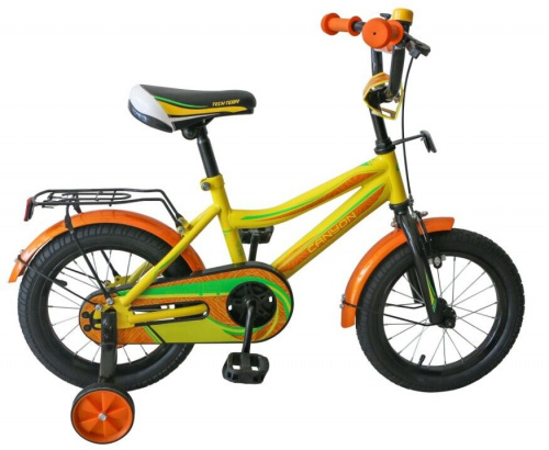 Фото выбрать и купить детский велосипед или подростковый, для девочки или мальчика, размеры 14 дюймов, 16 дюймов, горный, BMX, детский, трехколесный, со склада в СПб - детские велосипеды, велосипед tech team canyon 14 (14" 1 ск.) серый/зеленый (nn003793)  в наличии - интернет-магазин Мастерская Тимура