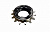 Фото выбрать и купить звезда задняя 16t 1/2"x1/8", трещотка (bmx/freewheel/e-bike), 8-ми шлиц., cr-mo, b'twin для велосипедов со склада в СПб - большой выбор для взрослого, запчасти для велосипедов в наличии - интернет-магазин Мастерская Тимура