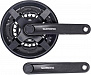 Фото выбрать и купить система шатунов 3v 48/38/28t shimano ty301 175 мм с защитой, чёрн., под каретку 122 мм, afcty301e888cl [2-8057] для велосипедов со склада в СПб - большой выбор для взрослого, запчасти для велосипедов в наличии - интернет-магазин Мастерская Тимура