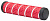 Фото выбрать и купить грипсы vlg-893a 125 мм красно-белые для велосипедов со склада в СПб - большой выбор для взрослого, запчасти для велосипедов в наличии - интернет-магазин Мастерская Тимура