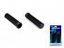 Фото выбрать и купить грипсы hogger резиновые, 132 мм, алюминевые фиксаторы на руль, черные для велосипедов со склада в СПб - большой выбор для взрослого, запчасти для велосипедов в наличии - интернет-магазин Мастерская Тимура