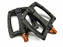 Фото выбрать и купить педали 03-002190 fantastic plastic pedals 9/16" - nylon/fibre mix, цвет черно-медный, арт. i19-910c colony для велосипедов со склада в СПб - большой выбор для взрослого, запчасти для велосипедов в наличии - интернет-магазин Мастерская Тимура