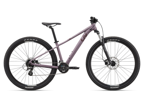 Фото выбрать и купить горный велосипед, полуфэт, трейловый, женский или унисекс, с доставкой, в магазине или со склада в СПб - большой выбор для взрослого 26, 27,5, 28, 29 дюйма, рама материал алюминий, карбон, сталь, хроммолибден, велосипед liv tempt 29 3 (2022) purple ash, m  в наличии - интернет-магазин Мастерская Тимура