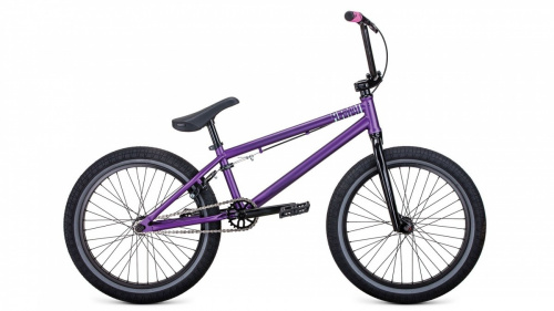 Фото выбрать и купить BMX, велосипед 4X, стрит или дерт со склада в СПб - большой выбор для взрослого 20, 24 или 26 дюймов, для трюков велосипеды, велосипед format 3215 20 (2021) фиолетовый матовый, размер 20"  в наличии - интернет-магазин Мастерская Тимура