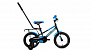 Фото выбрать и купить велосипед forward meteor 14 (2022) черный/синий детские в магазинах или со склада в СПб - большой выбор для детей, велосипед forward meteor 14 (2022) черный/синий детские в наличии - интернет-магазин Мастерская Тимура