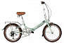 Фото выбрать и купить novatrack 20" складной, aurora, мятный, shimano 6 speed, ty21/ts38/sg-6si (20faurora6s.bl4) велосипеды  со склада в СПб - большой выбор для взрослого и для детей, novatrack 20" складной, aurora, мятный, shimano 6 speed, ty21/ts38/sg-6si (20faurora6s.bl4) велосипеды в наличии - интернет-магазин Мастерская Тимура