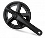 Фото выбрать и купить система prowheel city/folding 1x1s, 38t, сталь, защита, 152, алюм, chainline 45, под квадрат каретку 117,5 черн. для велосипедов со склада в СПб - большой выбор для взрослого, запчасти для велосипедов в наличии - интернет-магазин Мастерская Тимура