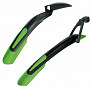 Фото выбрать и купить крылья пластик. sks-11607 комплект x-blade + shockblade 29"+27.5"plus черные с зеленым спойлером (германия) [0-11607] для велосипедов со склада в СПб - большой выбор для взрослого, крылья пластик. sks-11607 комплект x-blade + shockblade 29"+27.5"plus черные с зеленым спойлером (германия) [0-11607] для велосипедов в наличии - интернет-магазин Мастерская Тимура