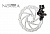 Фото выбрать и купить тормоз дисковый механический 6-311 диск. перед./зад.novela md-m311 (ротор 160мм+суппорт+колодки) черный tektro для велосипедов со склада в СПб - большой выбор для взрослого, запчасти для велосипедов в наличии - интернет-магазин Мастерская Тимура