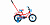 Фото выбрать и купить велосипед forward funky 14 (2021) красный / голубой детские в магазинах или со склада в СПб - большой выбор для детей, велосипед forward funky 14 (2021) красный / голубой детские в наличии - интернет-магазин Мастерская Тимура