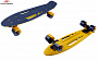 Фото выбрать и купить скейтборд shark 22 blue/yellow пластиковый (nn004173) в магазинах в наличии или заказать в интернет-магазине с доставкой со склада в СПб - большой выбор для взрослого, скейтборд shark 22 blue/yellow пластиковый (nn004173) в наличии - интернет-магазин Мастерская Тимура