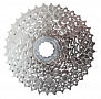 Фото выбрать и купить кассета 9ск. icshg4009132 alivio 9х11-32 ig/hg серебр. инд. уп. shimano (япония) [2-4009] для велосипедов со склада в СПб - большой выбор для взрослого, запчасти для велосипедов в наличии - интернет-магазин Мастерская Тимура