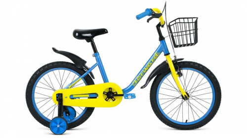 Фото выбрать и купить детский велосипед или подростковый, для девочки или мальчика, размеры 12 дюймов, 14 дюймов, 16 дюймов, 18 дюймов и 20 дюймов, горный, городской, фэтбайк, полуфэт, BMX, складной детский, трехколесный, со склада в СПб - детские велосипеды, велосипед forward barrio 18 (2021) синий  в наличии - интернет-магазин Мастерская Тимура
