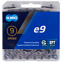 Фото выбрать и купить цепь 5-306118 e9 ept ecoproteq 11/128" 9ск. 136 звеньев, 6,6мм, с замком, антикоррозионное покрыт, макс. прочность специально для e-bikes, серебр kmc для велосипедов со склада в СПб - большой выбор для взрослого, запчасти для велосипедов в наличии - интернет-магазин Мастерская Тимура