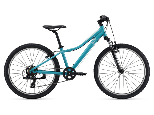 Фото выбрать и купить горный велосипед, горный двухподвес для подростка, BMX, полуфэт, фэтбайк, складной, детский велосипед для девочки или мальчика в СПб - большой выбор, размер колеса 20, 24, 26 и 27,5 дюйма, велосипед liv enchant 24 (2022) maui blue  в наличии - интернет-магазин Мастерская Тимура