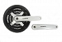 Фото выбрать и купить система (шатуны) shimano, fc-ty701, sqr, 170 мм, 48х38х28t (серебро, afcty701c888cs1) для велосипедов со склада в СПб - большой выбор для взрослого, запчасти для велосипедов в наличии - интернет-магазин Мастерская Тимура