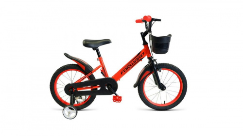 Фото выбрать и купить детский велосипед или подростковый, для девочки или мальчика, размеры 12 дюймов, 14 дюймов, 16 дюймов, 18 дюймов и 20 дюймов, горный, городской, фэтбайк, полуфэт, BMX, складной детский, трехколесный, со склада в СПб - детские велосипеды, велосипед forward nitro 16 (2020) red красный  в наличии - интернет-магазин Мастерская Тимура