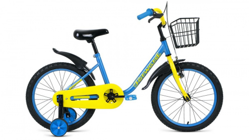Фото выбрать и купить детский велосипед или подростковый, для девочки или мальчика, размеры 12 дюймов, 14 дюймов, 16 дюймов, 18 дюймов и 20 дюймов, горный, городской, фэтбайк, полуфэт, BMX, складной детский, трехколесный, со склада в СПб - детские велосипеды, велосипед forward barrio 18 (2020) blue синий  в наличии - интернет-магазин Мастерская Тимура