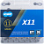 Фото выбрать и купить цепь 5-303536 x11ept ecoproteq 1/2"x11/128" 11ск. 118 звеньев, с замком, x bridge, д/shimano/sram, антикоррозионное покрытие, серебристая kmc для велосипедов со склада в СПб - большой выбор для взрослого, запчасти для велосипедов в наличии - интернет-магазин Мастерская Тимура
