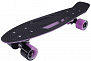 Фото выбрать и купить скейтборд shark 22 purple/black пластиковый (nn004163) в магазинах в наличии или заказать в интернет-магазине с доставкой со склада в СПб - большой выбор для взрослого, скейтборд shark 22 purple/black пластиковый (nn004163) в наличии - интернет-магазин Мастерская Тимура