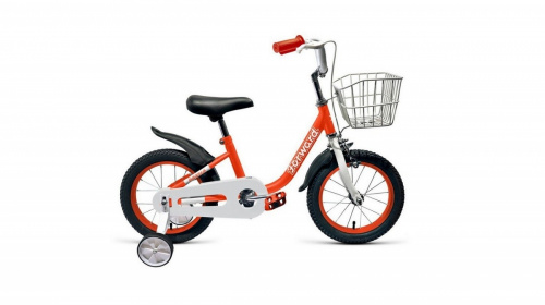 Фото выбрать и купить детский велосипед или подростковый, для девочки или мальчика, размеры 12 дюймов, 14 дюймов, 16 дюймов, 18 дюймов и 20 дюймов, горный, городской, фэтбайк, полуфэт, BMX, складной детский, трехколесный, со склада в СПб - детские велосипеды, велосипед forward barrio 16 (2021) красный  в наличии - интернет-магазин Мастерская Тимура