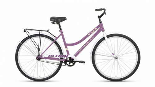 Фото выбрать и купить горный или городской велосипед, коммутер или коммютер, подростковый или туристический со склада в СПб - большой выбор для взрослого, размеры 16, 18, 20, 24, 26 и 28 дюймов, велосипед altair city low 28 (2023) фиолетовый/белый, размер 19" велосипеды в наличии - интернет-магазин Мастерская Тимура