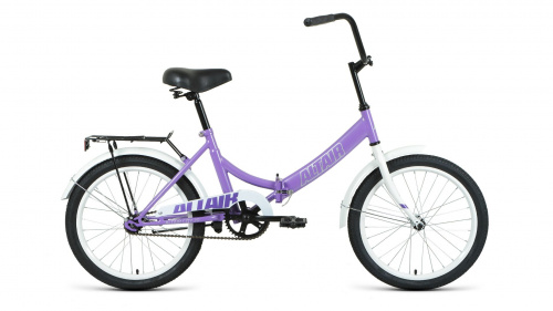 Фото выбрать и купить горный или городской велосипед, туристический, складной, со склада в СПб - большой выбор для взрослого, размеры 14, 16, 20, 22, 24, 26, 28 дюймов, детские велосипеды, велосипед altair city 20 (2022) фиолетовый/серый  в наличии - интернет-магазин Мастерская Тимура