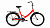 Фото выбрать и купить велосипед altair city 24 (24" 1 ск. рост. 16" скл.) красный/голубой, rbk22al24014 велосипеды  со склада в СПб - большой выбор для взрослого и для детей, велосипед altair city 24 (24" 1 ск. рост. 16" скл.) красный/голубой, rbk22al24014 велосипеды в наличии - интернет-магазин Мастерская Тимура