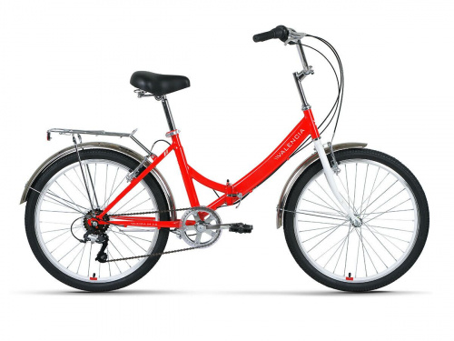 Фото выбрать и купить горный или городской велосипед, туристический, складной, со склада в СПб - большой выбор для взрослого, размеры 14, 16, 20, 22, 24, 26, 28 дюймов, детские велосипеды, велосипед forward valencia 24 2.0 (2022) красный/белый, 16"  в наличии - интернет-магазин Мастерская Тимура