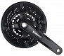 Фото выбрать и купить система tourney afcty301c244cl 6-8ск. 42/34/24 170мм с защ. черная shimano [2-4078] для велосипедов со склада в СПб - большой выбор для взрослого, запчасти для велосипедов в наличии - интернет-магазин Мастерская Тимура