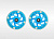 Фото выбрать и купить колеса для самоката: 2 колеса 120мм, светящиеся, с пошипниками abec, (синий) (fwd802003-1) в магазинах в наличии или заказать в интернет-магазине с доставкой со склада в СПб - большой выбор для взрослого, колеса для самоката: 2 колеса 120мм, светящиеся, с пошипниками abec, (синий) (fwd802003-1) в наличии - интернет-магазин Мастерская Тимура
