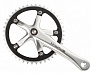 Фото выбрать и купить система 5-350640 пер. 1скор. singlespeed облегч алюм. 1/2х1/8 смен. зв. 44зуб. 165мм сер.-черн. m-wave для велосипедов со склада в СПб - большой выбор для взрослого, запчасти для велосипедов в наличии - интернет-магазин Мастерская Тимура