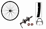 Фото выбрать и купить колесо 26" заднее, алюминиевая втулка на промподшипниках 36 отв. под эксцентрик дисковая (6 винтов) под трещётку 6/7 ск., пистонированный двустеночный обод (ут00020307) для велосипедов со склада в СПб - большой выбор для взрослого, запчасти для велосипедов в наличии - интернет-магазин Мастерская Тимура