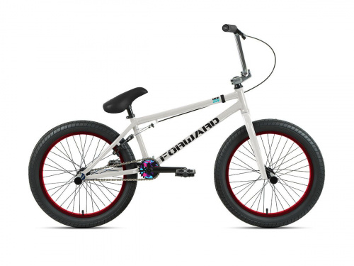 Фото выбрать и купить BMX, велосипед 4X, стрит или дерт со склада в СПб - большой выбор для взрослого 20, 24 или 26 дюймов, для трюков велосипеды, велосипед forward zigzag 20 (2022) серый, 20.75"  в наличии - интернет-магазин Мастерская Тимура