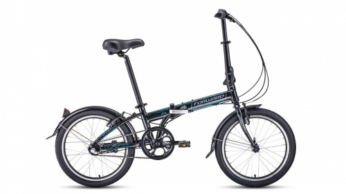 Фото выбрать и купить горный или городской велосипед, туристический, складной, со склада в СПб - большой выбор для взрослого, размеры 14, 16, 20, 22, 24, 26, 28 дюймов, детские велосипеды, велосипед forward enigma 20 3.0 (2021) черный / серый  в наличии - интернет-магазин Мастерская Тимура