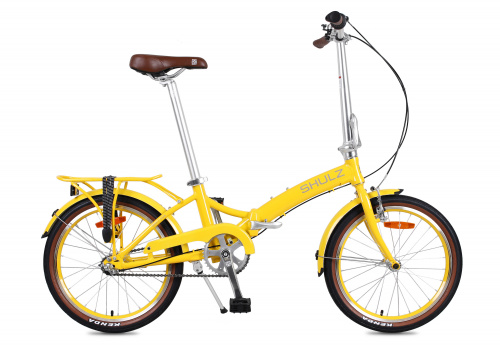 Фото выбрать и купить горный или городской велосипед, туристический, складной, со склада в СПб - большой выбор для взрослого, размеры 14, 16, 20, 22, 24, 26, 28 дюймов, детские велосипеды, велосипед shulz goa c (2023) yellow / желтый  в наличии - интернет-магазин Мастерская Тимура