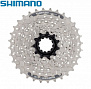 Фото выбрать и купить кассета 9v shimano, cs-hg201-9, acera, 9 ск., 11-36 (acshg2019136) для велосипедов со склада в СПб - большой выбор для взрослого, запчасти для велосипедов в наличии - интернет-магазин Мастерская Тимура