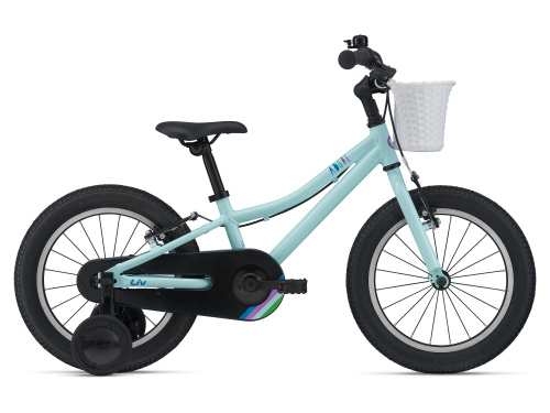 Фото выбрать и купить детский велосипед или подростковый, для девочки или мальчика, размеры 12 дюймов, 14 дюймов, 16 дюймов, 18 дюймов и 20 дюймов, горный, городской, фэтбайк, полуфэт, BMX, складной детский, трехколесный, со склада в СПб - детские велосипеды, велосипед liv adore f/w 16 (2022) ice green  в наличии - интернет-магазин Мастерская Тимура