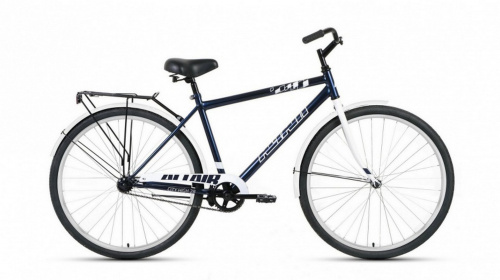 Фото выбрать и купить горный или городской велосипед, коммутер или коммютер, подростковый или туристический со склада в СПб - большой выбор для взрослого, размеры 16, 18, 20, 24, 26 и 28 дюймов, велосипед altair city high 28 (2023) темно-синий/серый, размер 19" велосипеды в наличии - интернет-магазин Мастерская Тимура