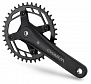 Фото выбрать и купить система prowheel mtb 1х(9/10/11s), 34t, сталь, 170, алюм, chainline 53, кв, под 113, черн. для велосипедов со склада в СПб - большой выбор для взрослого, запчасти для велосипедов в наличии - интернет-магазин Мастерская Тимура