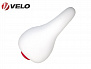 Фото выбрать и купить седло актив, velo, vl-5087, mtb comfort, с фонарем (белый, 1sa000001293) для велосипедов со склада в СПб - большой выбор для взрослого, запчасти для велосипедов в наличии - интернет-магазин Мастерская Тимура
