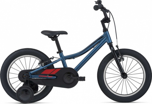 Фото выбрать и купить детский велосипед или подростковый, для девочки или мальчика, размеры 12 дюймов, 14 дюймов, 16 дюймов, 18 дюймов и 20 дюймов, горный, городской, фэтбайк, полуфэт, BMX, складной детский, трехколесный, со склада в СПб - детские велосипеды, велосипед giant animator f/w 16 (2021) синий  в наличии - интернет-магазин Мастерская Тимура