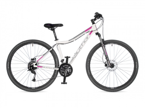 Фото выбрать и купить велосипед author vertigo asl (2022) белый/розовый, размер 15" со склада в СПб - большой выбор для взрослого 28 или 29 дюймов, велосипед author vertigo asl (2022) белый/розовый, размер 15"  в наличии, есть женские модели - интернет-магазин Мастерская Тимура