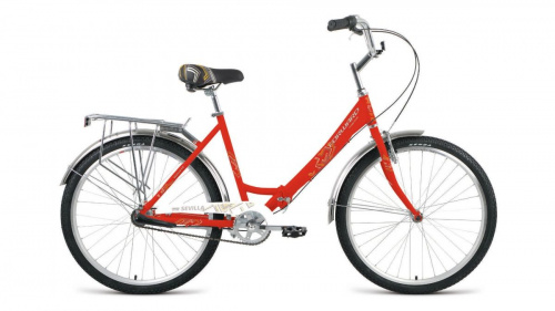 Фото выбрать и купить горный или городской велосипед, туристический, складной, со склада в СПб - большой выбор для взрослого, размеры 14, 16, 20, 22, 24, 26, 28 дюймов, детские велосипеды, велосипед forward sevilla 26 3.0 (2020) red/white красный/белый, размер 18,5''  в наличии - интернет-магазин Мастерская Тимура