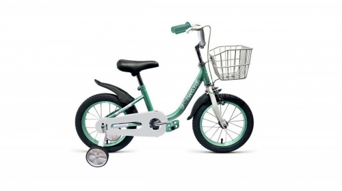 Фото выбрать и купить детский велосипед или подростковый, для девочки или мальчика, размеры 12 дюймов, 14 дюймов, 16 дюймов, 18 дюймов и 20 дюймов, горный, городской, фэтбайк, полуфэт, BMX, складной детский, трехколесный, со склада в СПб - детские велосипеды, велосипед forward barrio 16 (2021) бирюзовый  в наличии - интернет-магазин Мастерская Тимура