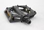 Фото выбрать и купить педали нейлон bmx/downhill black b223n широкие ось cr-mo черные wellgo [6-14228] для велосипедов со склада в СПб - большой выбор для взрослого, запчасти для велосипедов в наличии - интернет-магазин Мастерская Тимура