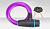 Фото выбрать и купить замок на ключе 87318 1800x8mm. black/purple 362g. для велосипедов со склада в СПб - большой выбор для взрослого, замок на ключе 87318 1800x8mm. black/purple 362g. для велосипедов в наличии - интернет-магазин Мастерская Тимура