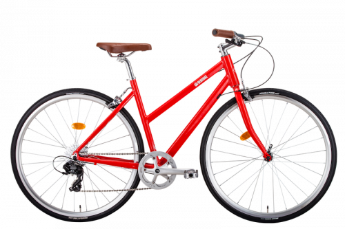 Фото выбрать и купить горный или городской велосипед, коммутер или коммютер, подростковый или туристический со склада в СПб - большой выбор для взрослого, размеры 16, 18, 20, 24, 26 и 28 дюймов, велосипед bearbike amsterdam (2020) красный, размер 480 мм велосипеды в наличии - интернет-магазин Мастерская Тимура