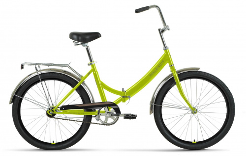 Фото выбрать и купить горный или городской велосипед, туристический, складной, со склада в СПб - большой выбор для взрослого, размеры 14, 16, 20, 22, 24, 26, 28 дюймов, детские велосипеды, велосипед forward valencia 24 1.0 (2022) зеленый/серый, 16"  в наличии - интернет-магазин Мастерская Тимура