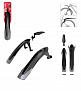 Фото выбрать и купить крылья evolution mtb 24-29", комплект передне/заднее, крепеж: переднее двусоставное на штаны вилки и в шток вилки, заднее на верхние перья рамы; для покрышки max 2.5", пластиковые, серо-черные для велосипедов со склада в СПб - большой выбор для взрослого, крылья evolution mtb 24-29", комплект передне/заднее, крепеж: переднее двусоставное на штаны вилки и в шток вилки, заднее на верхние перья рамы; для покрышки max 2.5", пластиковые, серо-черные для велосипедов в наличии - интернет-магазин Мастерская Тимура